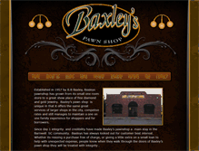 Tablet Screenshot of baxleyspawn.com